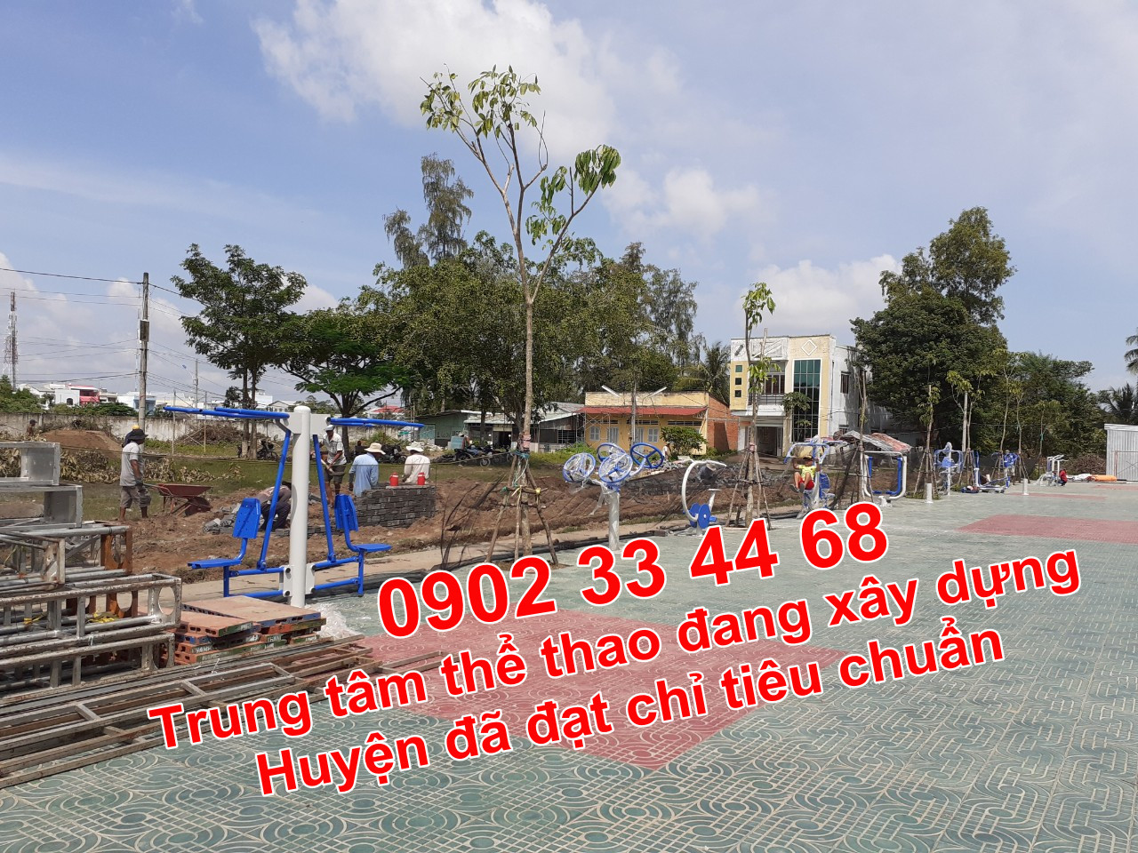 DỤNG CỤ THỂ THAO LẮP ĐẶT CHO TRUNG TÂM THỂ THAO